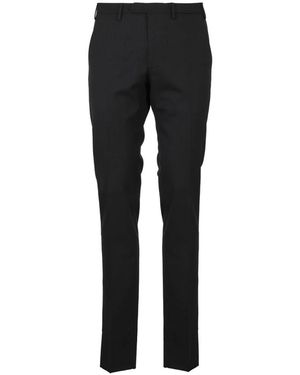 Santaniello Slim-Fit Trousers - Black