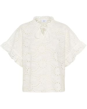 Saint Tropez Overhemden ,Kindra Sz Blouse - Wit