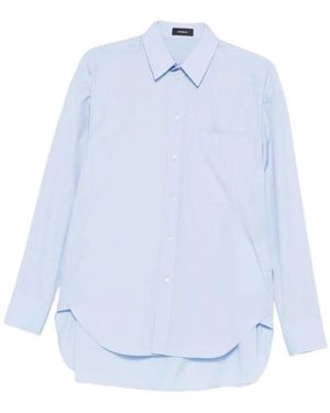 Wardrobe NYC Nieuw Oversized Overhemd - Blauw