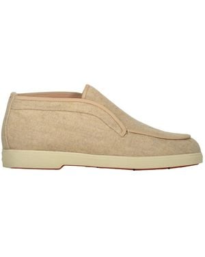 Santoni Ankle Boots - Natural