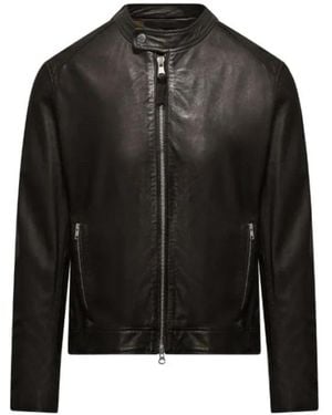 Bomboogie Roy Lederjacke - Schwarz