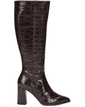 Wonders High Boots - Braun