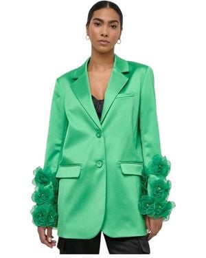 Custommade• Jassen ,Groen ,Polyester Francine Blazer