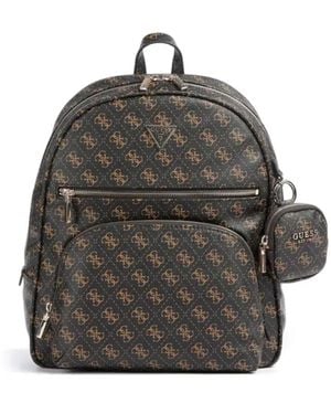 Guess Stilvoller Funktionaler Power Play Rucksack - Grau