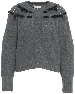 LoveShackFancy Clementian Cardigan - Grijs