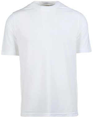 FILIPPO DE LAURENTIIS Baumwoll T-Shirt - Weiß