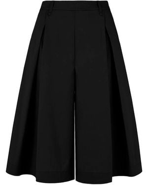 Bomboogie Cropped Trousers - Negro