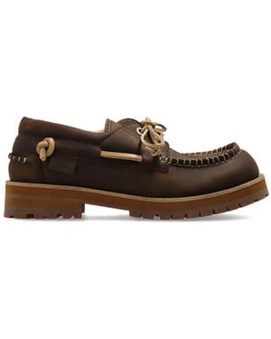Moschino Sailor Shoes - Marrone