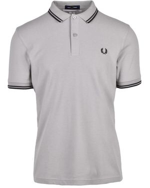 Fred Perry Polo Shirts - Grey
