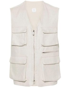 Eleventy Vests - White