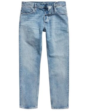 G-Star Jeans- Gs Drievoudig Eenormale Rechte Recht - Blauw