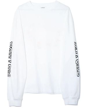 Soulland Mushroom Cloud L/S T-Shirt - Weiß