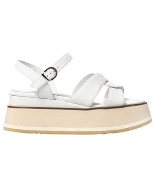 Jeannot Flat Sandals - White