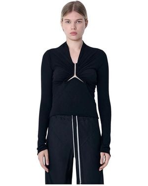 Rick Owens Tops ,Zwart ,Allanah Lange Mouwen Top - Blauw