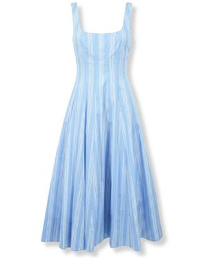 STAUD Wells Dress - Blauw