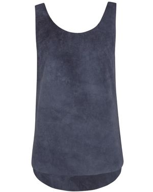 Cortana Sleeveless Tops - Blue