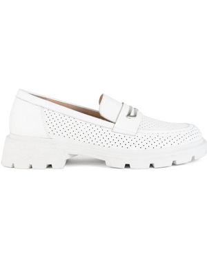 Santino Milano Loafers - White