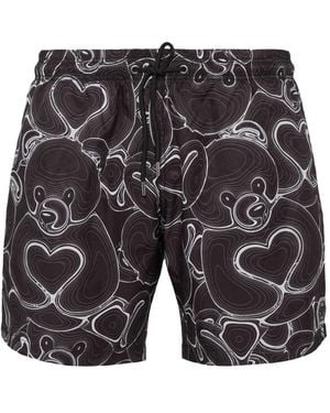 Philipp Plein Beachwear - Black