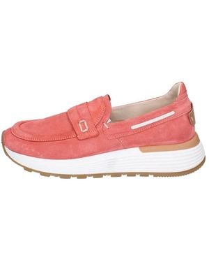 Moma Suède Loafers - Roze