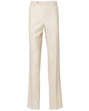 Rota Straight Trousers - Natural