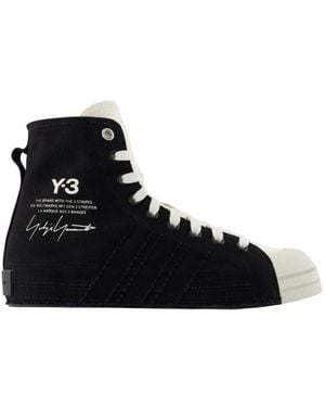 スニーカー Y 3 Men Sneakers IF2025 Black Adidas Y-3 Men ZX Run black footwear white