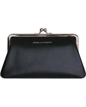 Comme des Garçons Kiss Clasp Geldbörse - Schwarz