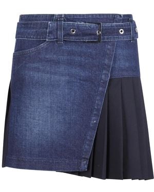 Dondup Denim Skirts - Blue