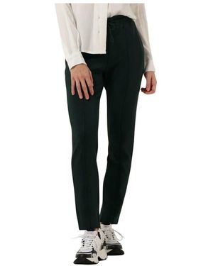 Simplee Broeken ,Groen ,Polyester Jayne Jer-Modal-22-3 - Zwart