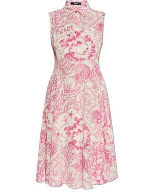 Versace Shirt Dresses - Rosa