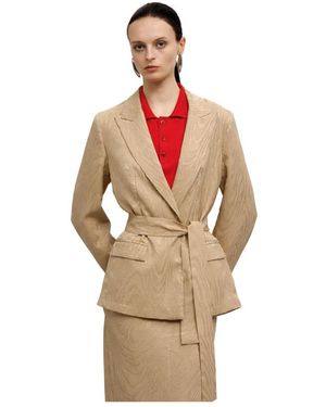 Erika Cavallini Semi Couture Blazers - Metallic