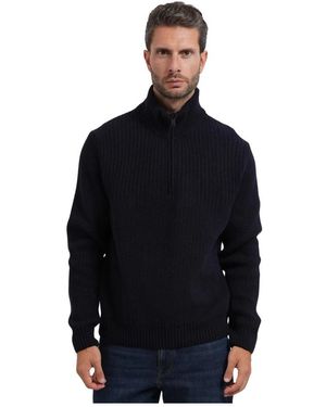 BOSS Truien & Vesten ,Blauw ,Wol Truien - Zwart