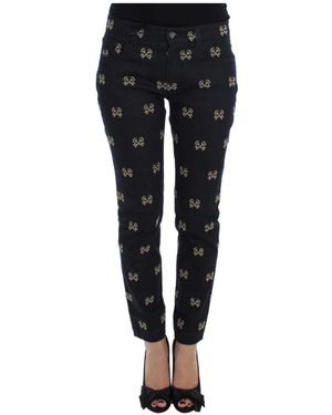 Dolce & Gabbana Skinny Fit Jeans - Black