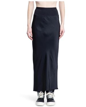 Rick Owens Maxi Skirts - Blue