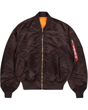 Alpha Industries Bomber Jackets - Brown