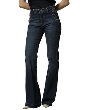 Kocca Flared Jeans - Blauw