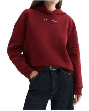 Max Mara Hoodies & Sweatvesten ,Rood ,Sweatshirts & Hoodies
