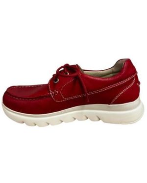 Wolky Laced Shoes - Rojo