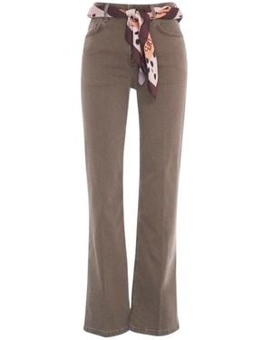 Liu Jo Jeans ,Bruin ,Zenzero Broek