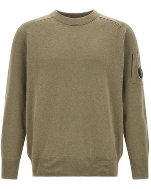 C.P. Company Round-Neck Knitwear - Verde