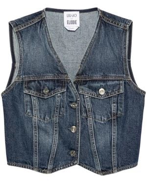 Liu Jo Waistcoats - Blue