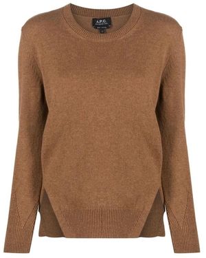 A.P.C. Truien & Vesten ,Bruin ,Pull Lucy