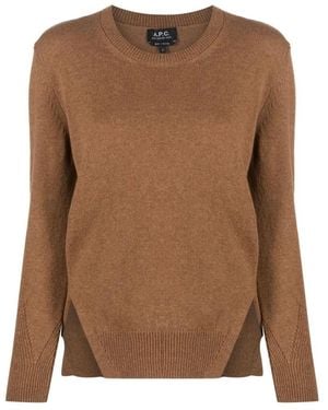 A.P.C. Truien & Vesten ,Bruin ,Pull Lucy