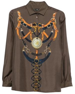 Etro Shirts - Marron