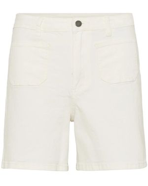 Kaffe Short Shorts - White