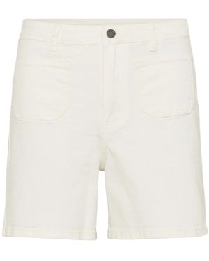 Kaffe Short Shorts - Blanc