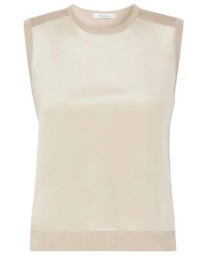 Max Mara Round-Neck Knitwear - Neutro
