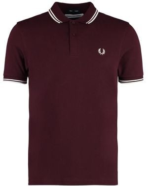 Comme des Garçons Polo Shirts - Red