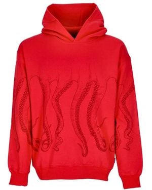 Octopus Hoodies - Red