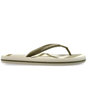 EA7 Schoenen ,Groen ,Rubberen Slippers Met Logo