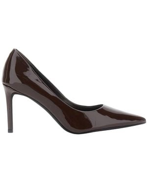 Jeffrey Campbell Braune Pumps Mit Hohem Stilettoabsatz Aus Lackleder Für Damen